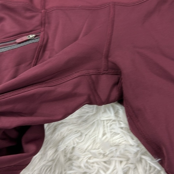 Lululemon Toasty Tech Tight II Garnet - Picture 2 of 6